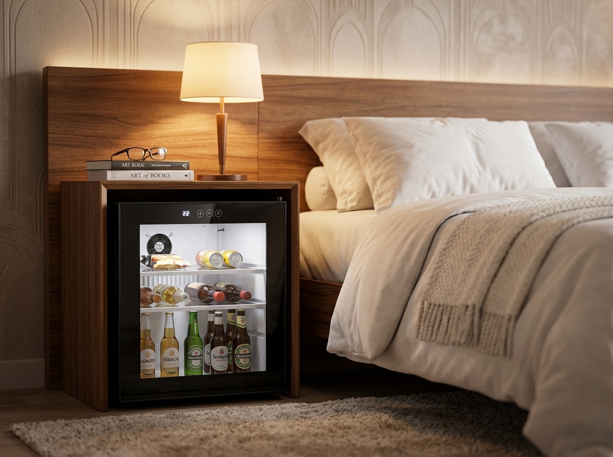 压缩机冰箱海报图